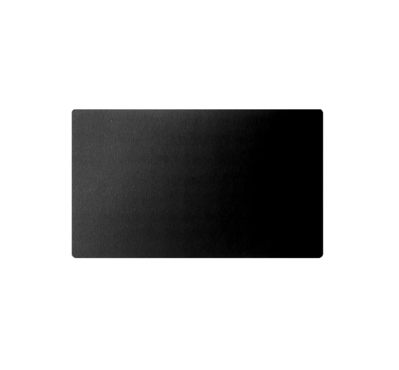 Aluminum Business Cards - Black - Custom Engraved