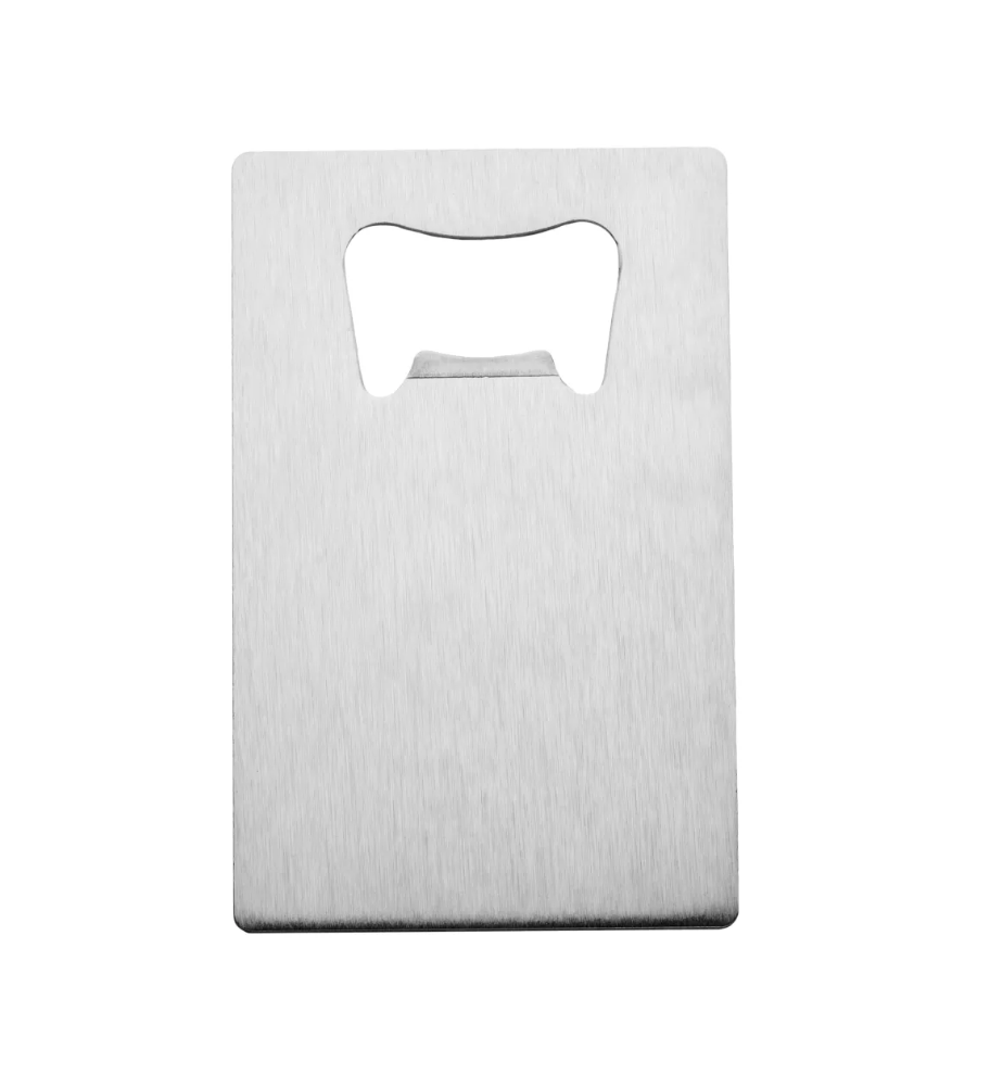 Credit Card Bottle Opener - Custom Engraved (Available in Silver or Black)