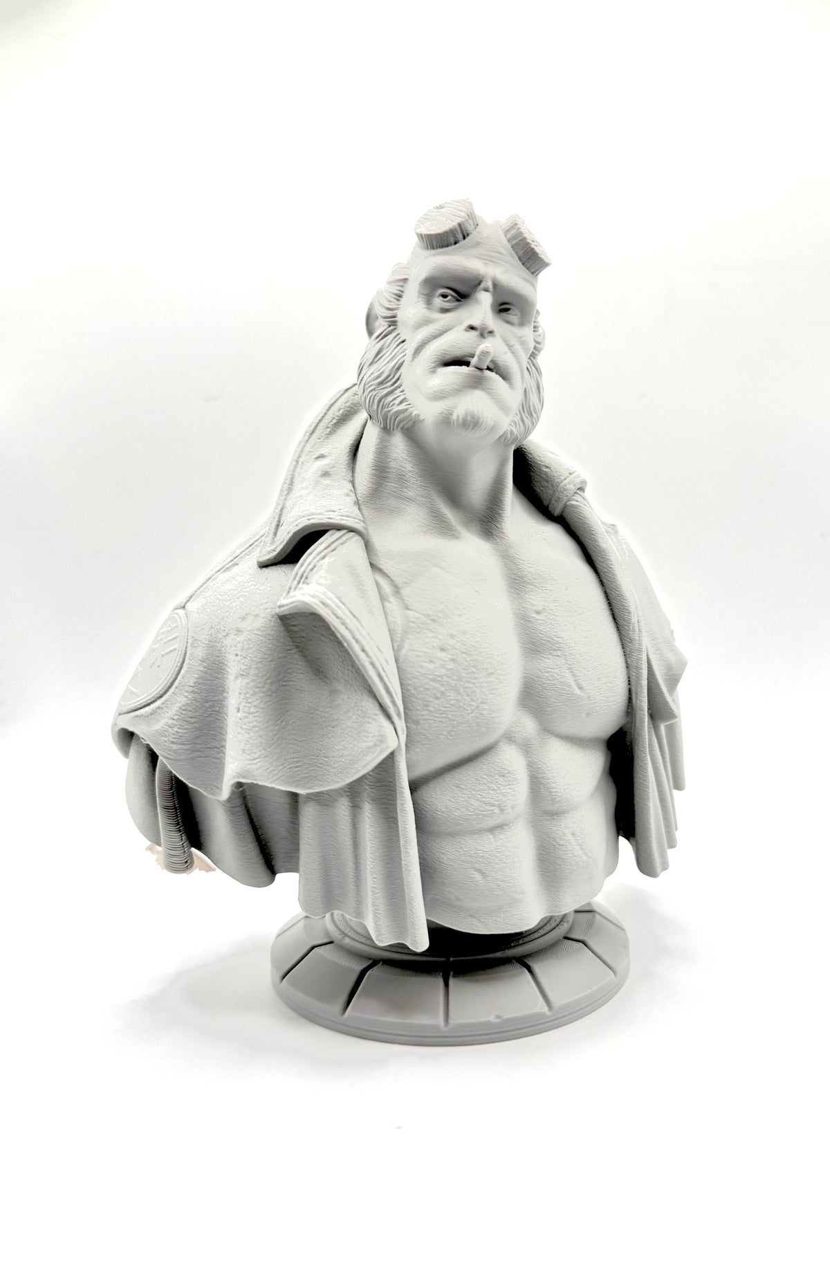 Hellboy Bust — PLA Fan Art Display Figure