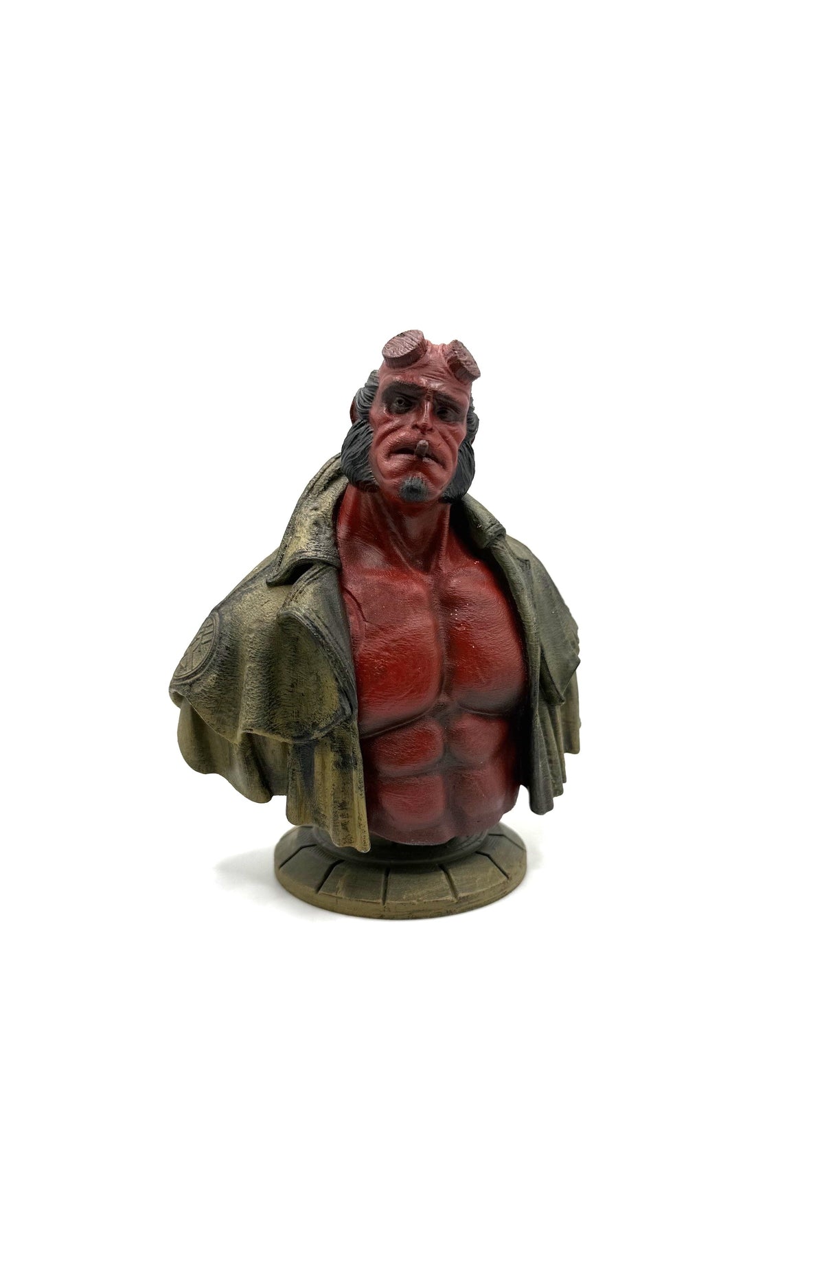 Hellboy Bust — PLA Fan Art Display Figure