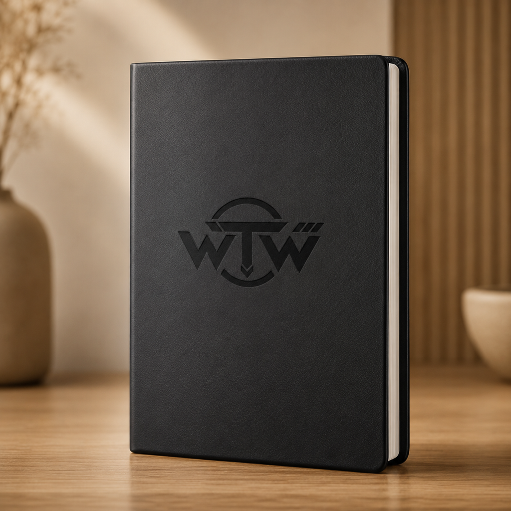 PU Leather Journal - Various Colors Available - Custom Engraved