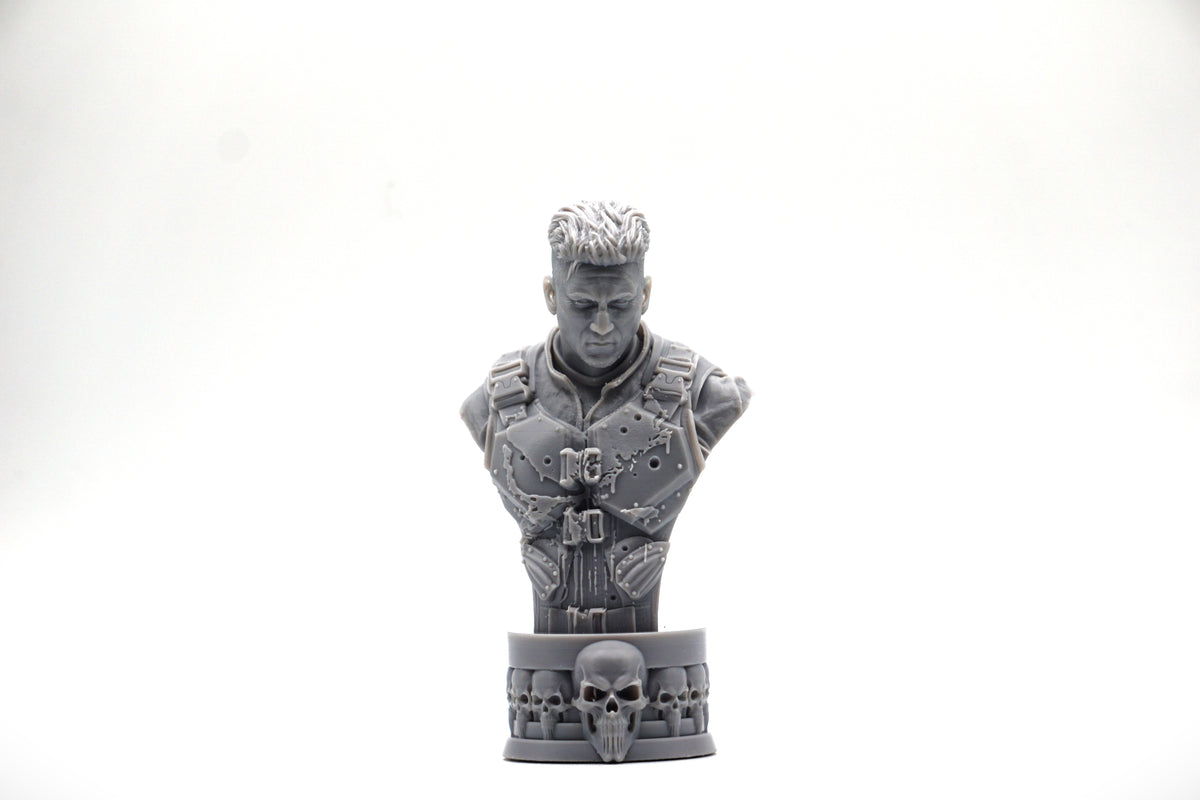 Punisher Bust — Fan Art Display Figure
